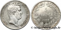 5 francs type Tiolier avec le I, tranche en creux 1831 Bayonne F.315/21