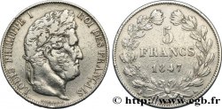5 francs IIIe type Domard 1847 Bordeaux F.325/16