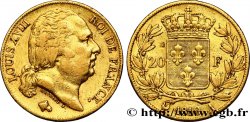 20 francs or Louis XVIII, tête nue 1819 Paris F.519/15