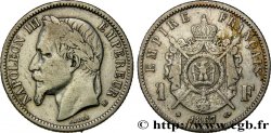 1 franc Napoléon III, tête laurée 1867 Strasbourg F.215/7