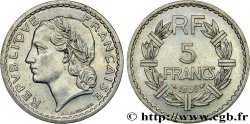 5 francs Lavrillier, aluminium 1946  F.339/6 SUP62 