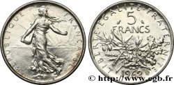 5 francs Semeuse, argent 1962 Paris F.340/6