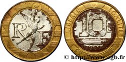 Faux de 10 francs Génie de la Bastille 1989 Pessac F.375/3 var. TTB52 