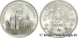 Belle Épreuve 15 euro / 100 francs - La Cathédrale Saint-Nicolas (Helsinki, Finlande) 1997 Paris F.2026 1
