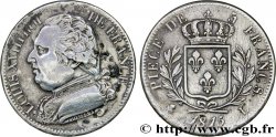 5 francs Louis XVIII, buste habillé 1815 Bayonne F.308/23