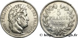 5 francs IIe type Domard 1833 Lille F.324/28