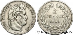 5 francs IIe type Domard 1839 Lille F.324/82