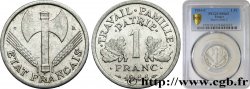 1 franc Francisque, légère, petit c 1944 Castelsarrasin F.223/8 MS62 PCGS