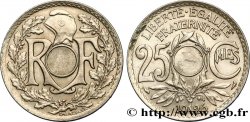 25 centimes Lindauer, non perforé 1926  F.171/10 var. AU50 