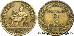 2 francs Chambres de Commerce 1927  F.267/9 S25 
