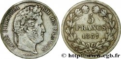 5 francs IIe type Domard 1837 Rouen F.324/62