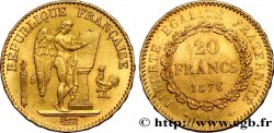 20 francs or Génie, IIIe République 1876 Paris F.533/4