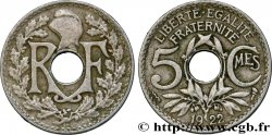 5 centimes Lindauer, petit module 1922 Poissy F.122/5