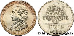 Piéfort Brillant Universel de 100 francs Égalité - La Fayette 1987 Pessac F./