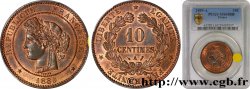 10 centimes Cérès 1889 Paris F.135/34 ST65 PCGS