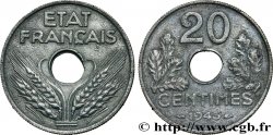 20 centimes État français, légère 1943  F.153A/1