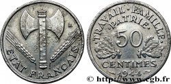 50 centimes Francisque, légère 1944  F.196/4
