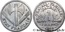 1 franc Francisque, légère 1944 Beaumont-Le-Roger F.223/6