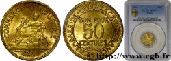 50 centimes Chambres de Commerce 1921 Paris F.191/3 ST66 PCGS