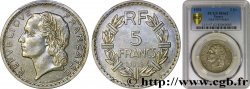 5 francs Lavrillier, nickel 1938  F.336/7