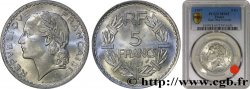 5 francs Lavrillier, aluminium 1947  F.339/9 ST65 PCGS