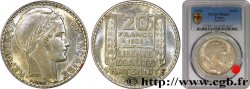 20 francs Turin 1938  F.400/9 fST63 PCGS