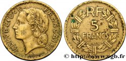 5 francs Lavrillier, bronze-aluminium 1938  F.337/1