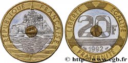 20 francs Mont Saint-Michel 1992 Pessac F.403/2