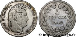 5 francs IIe type Domard 1842 Lille F.324/99