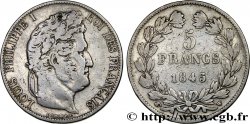 5 francs IIIe type Domard 1845 Lille F.325/9
