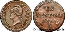 Un centime Dupré, 6 normal 1798 Paris F.100/3