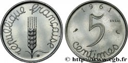 Essai de 5 Centimes Épi 1961 Paris F.124/2