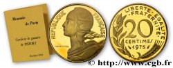 Piéfort Br-Al de 20 centimes Marianne 1975 Pessac F.156/15P