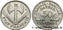 50 centimes Francisque, lourde 1942 Paris F.195/3