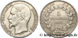 5 francs Louis-Napoléon, 1er type 1852 Paris F.329/1