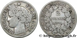 2 francs Cérès, avec légende 1871 Bordeaux F.265/7