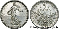 5 francs Semeuse, argent 1966 Paris F.340/10 XF48 