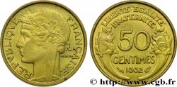 50 centimes Morlon, avec raisin, 9 et 2 ouverts 1932  F.192/7