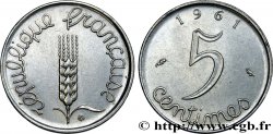 5 centimes Épi 1961  F.124/3