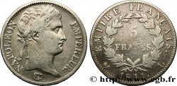 5 francs Napoléon Empereur, Empire français 1811 Bayonne F.307/34 S 