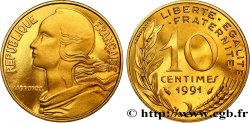 10 centimes Marianne, BE (Belle Épreuve) 1991 Pessac F.144/31 var.