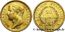 20 francs or Napoléon tête nue, type transitoire 1807 Paris F.514/1