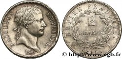 2 francs Napoléon Ier tête laurée, Empire français 1811 Nantes F.255/35