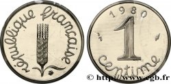 Piéfort acier de 1 centime Épi 1980 Paris F.106/37P