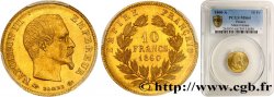 10 francs or Napoléon III, tête nue 1860 Paris F.506/9