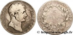 5 francs Napoléon Empereur, type intermédiaire 1804 Perpignan F.302/10