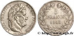 5 francs IIIe type Domard 1845 Lille F.325/9