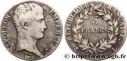 5 francs Napoléon Empereur, Calendrier grégorien 1806 Bayonne F.304/7