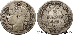 2 francs Cérès, avec légende 1871 Bordeaux F.265/6
