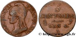 5 centimes Dupré, petit module 1796 Paris F.113/1 TB35 